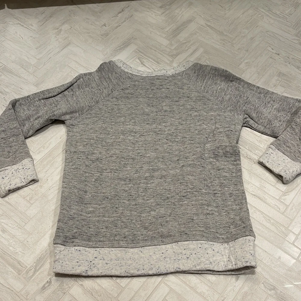 Bonpoint star gray marked sweatshirt, size 4 - Picture 7 of 7
